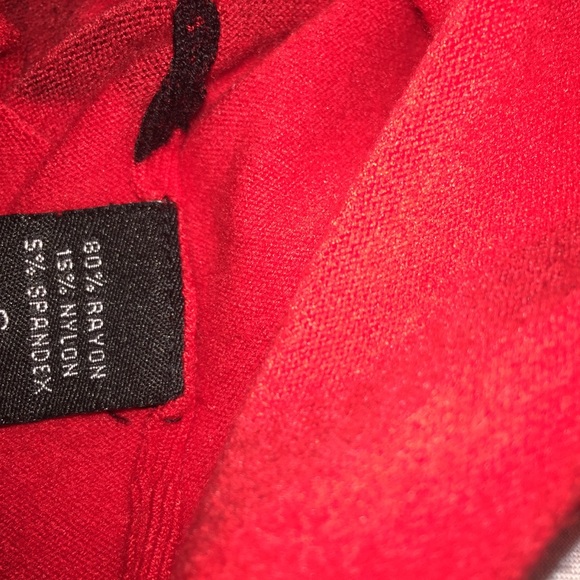 😍 Sexy Red  top - Picture 6 of 6